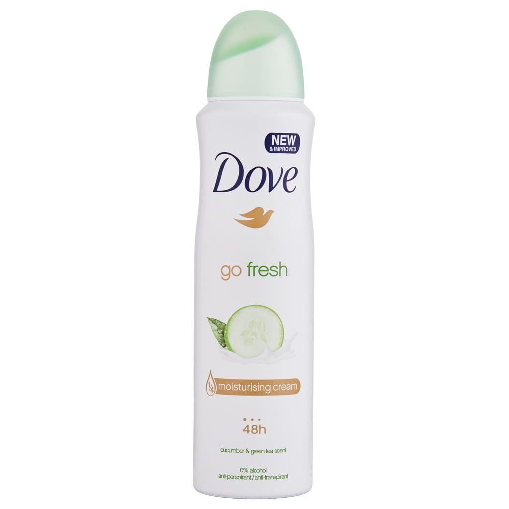 Dove Go Fresh Cucumber & Green Tea Deodorant 48h 5 oz / 150 ml ...