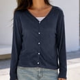 thumbnail image 5 of Women's UPF 50+ Long Sleeve UV Shirts Sun Protection Button Down Shirt Quick Dry Fishing Hiking Travel Gardening Shirts, 5 of 6