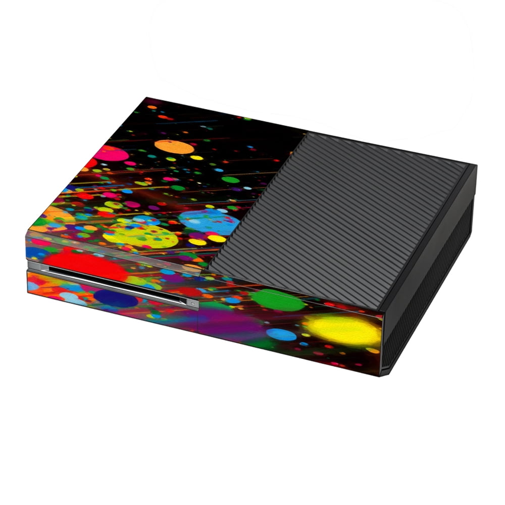 Skins Decals For Xbox One Console / Colorful Paint Splatter Walmart
