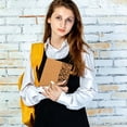 thumbnail image 5 of Coffee Brown Wood Texture Cover Retro Journal Notebook, 5 of 5