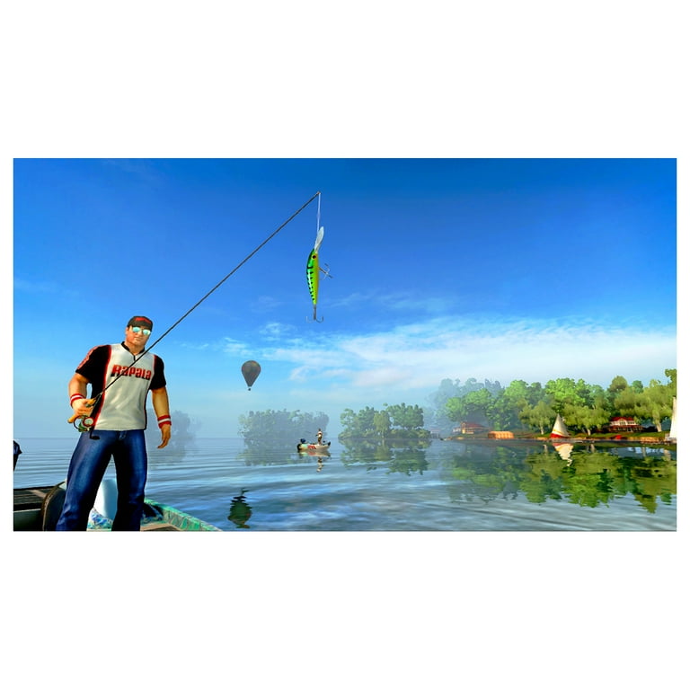 Rapala Pro Bass Fishing 2010 with Rod Peripheral - Xbox 360 Rapala Pro Bass Fishing 2010 with Rod Peripheral - Xbox 360