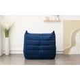 thumbnail image 3 of Mofit Home TOGO Chair-Suede Armless Bean Bag Chair & Lounger -Blue, 3 of 5