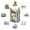 thumbnail image 6 of Bingfone Game Controller Waterproof Foldable Laundry Hamper Bucket With Handles For Storage Bin,Clothes Hamper (Small ), 6 of 8