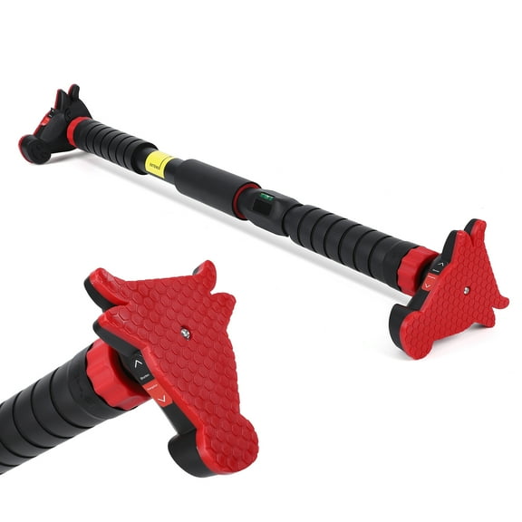 Roromall Doorway Pull Up Bar, Strength Training Pull-up Bars, No Screws, No Installation Required, Max Load 440 LBS Chin Up Bar with Level Meter, Adjustable Width