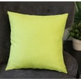 thumbnail image 1 of Aiking Home Woven Fine Faux Linen Throw Pillow Cover, size 20"x20", Lime, 1 of 2
