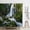 HY109, variant on Waterfall Shower Curtains Spring Tropical Green Jungle Primeval Forest Park Natural Floral