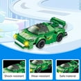 thumbnail image 3 of BESTSKY Toy Cars,Medium Green Racing Car Car Toys,Splicing Design Toy Car,Green, 3 of 7