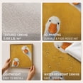 thumbnail image 7 of Drsoum Funny Goose Wall Art Peeking Ducks Gold Decor 8x10, 7 of 7