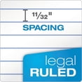 thumbnail image 4 of "The Legal Pad" Glue Top Pads, Wide/legal Rule, 50 White 8.5 X 11 Sheets, 12/pack | Bundle of 2 Packs, 4 of 5