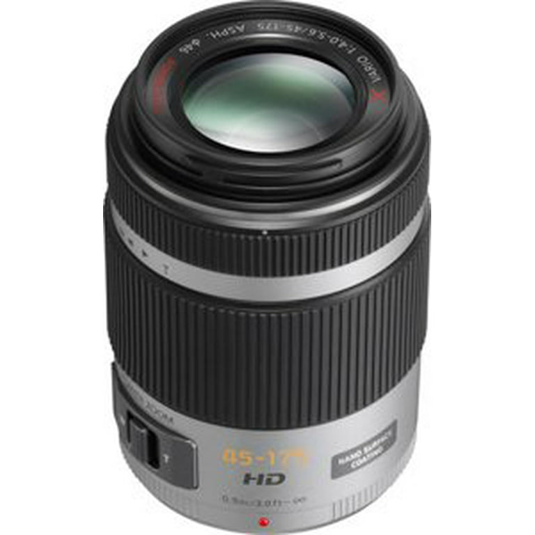 Panasonic Lumix H-PS45175 - Telephoto zoom lens - 45 mm - 175 mm -  f/4.0-5.6 G X VARIO PZ - Micro Four Thirds - for Lumix DC-BGH1; Lumix G  DC-G100,