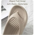 thumbnail image 2 of Pillow Arch Support Flip Flops For Women, Non- Soft Comfortable Walking Platform Sandals, Orthopedic Beach Slippers, 2 of 6
