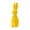 Yellow, variant on ElegantHaven Easter Bunny Decoration, 13.78in Lifelike Moss-Flocked Flocked Resin Bunny (Yellow) with Yellow Ribbon, Spring Table Centerpieces for Indoor Decor
