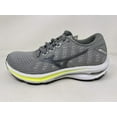 thumbnail image 2 of Mizuno Women's Wave Rider 25 Waveknit™ Running Shoe, Size 6, Harbor Mist-Silver (Hm73), 2 of 4