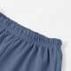 thumbnail image 5 of Pantalones largos para niños, de color liso, con cintura elástica, de talla media, transpirables, de verano, de poliéster., 5 of 7