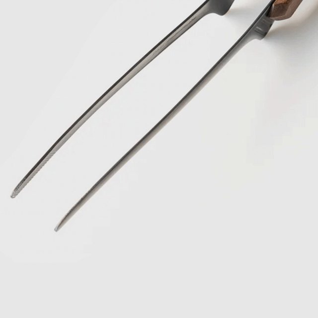 Pinzas para alimentos Pinza para alimentos vintage Vajilla para exteriores de acero inoxidable Suministros para acampar