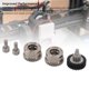 thumbnail image 4 of Engranaje Impulsor Del Extrusor, 60HRC Kit De Engranajes Del Extrusor De Alta Dureza Acero Endurecido Chapado En Níquel Con 2 Tornillos Para K1 K1C K1 Máximo, 4 of 7