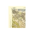 thumbnail image 4 of Topographical Map - Palo Alto California Quad - USGS 1943 - Vintage Wall Art, 4 of 4