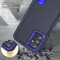 thumbnail image 5 of for Samsung Galaxy A13 5G Case, Samsung A13 5G Phone Case with Built in Kickstand, Shockproof/Dustproof/Drop Proof Military Grade Protective Cover for Galaxy A13 5G,Blue/Royal Blue, 5 of 14