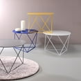 thumbnail image 5 of ACME Epidia Round Accent Table in Yellow, 5 of 6