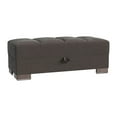 thumbnail image 3 of Ottomanson Origins Upholstered Storage Ottoman, Gray, 3 of 6