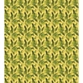 thumbnail image 3 of Tropical Duvet Cover Set, Energetic Print of Exotic Leaves and Branches, Decorative 2 Piece Bedding Set with 1 Pillow Shams, Twin Size, Yellow Olive Green, by Ambesonne, 3 of 3