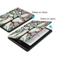 thumbnail image 4 of Case for 6.8" Kindle Paperwhite 11th Generation 2021 / Kindle Paperwhite Signature Edition, PU Leather Cover, Protective Sleeve Folio Case for Kindle E-Reader with Auto Sleep/Wake, Life Love Tree, 4 of 7