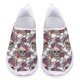 thumbnail image 1 of Doginthehole - Zapatos góticos para mujer, zapatillas de verano planas de malla ligera, zapatillas sin cordones con estampado de calaveras de azúcar para mujer, zapatos de mujer para niñas, 1 of 5