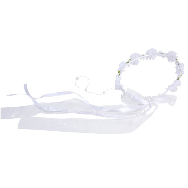 Diadema de flores de simulación, corona para el pelo, guirnalda para boda, aro para el pelo nupcial, accesorios de fotografía 51318