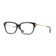 thumbnail image 1 of Anteojos de acetato Cartier CT0210O-001 negros lisos dorados cuadrados para mujer, 1 of 1