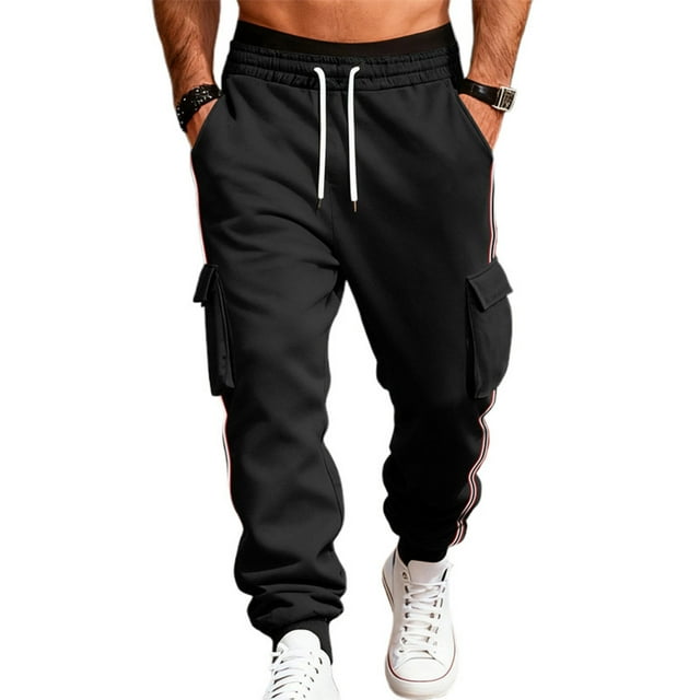 Pantalons Cargo Durables pour Usage Extérieur Quotidien avec Multiples Poches et Tissu Extensible Confortable Pantalons Utilitaires pour Randonnée et Style de Rue