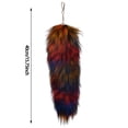 thumbnail image 2 of Porte-clés Mignon 3D Porte-Clés pour Femmes Porte-Clés Pompons Porte-Clés à la Mode Queue Poilue Queue d'Animal Porte-Clés pour Cosplay Accessoire de Sac à Main, 2 of 4