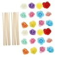 thumbnail image 4 of 24 Pcs Reed Diffuser Decorations Aromatherapy Flowers, 4 of 8