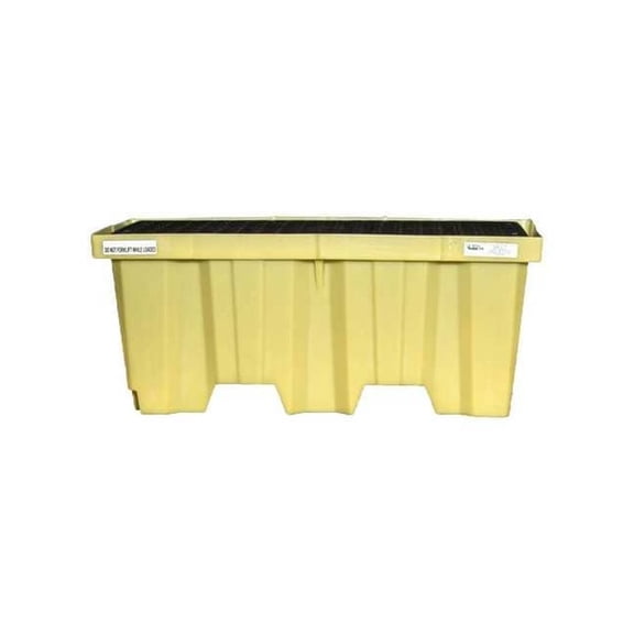 Enpac Drum Spill Containment Pallet,66gal,Yllw 5222-YE-D