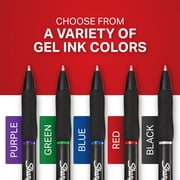 Sharpie S-Gel Gel Pens, Medium Point (0.7mm), Black, 8 Count