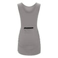 thumbnail image 7 of Womens Sleeveless Workout Athletic Rompers Zipper Back Pocket Short Jumpsuits plus Size Casual Pants Set for Women Dress Pants for Women Business Casual High Waist Pants for Women High Waist Stretch, 7 of 7