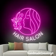 thumbnail image 4 of Handmadetneonsign Hair Salon Neon Sign, Hair Wall Art Decor, Beauty Neon Light, Hair Salon Wall Decor 61218, 4 of 5