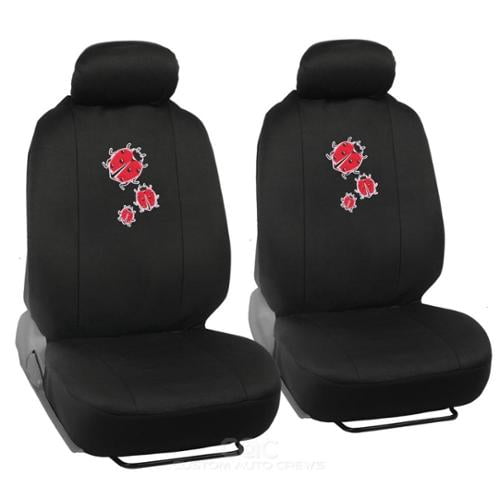 Bdk Full Set Lady Bug Car Seat Covers And Floor Mats Walmart Com