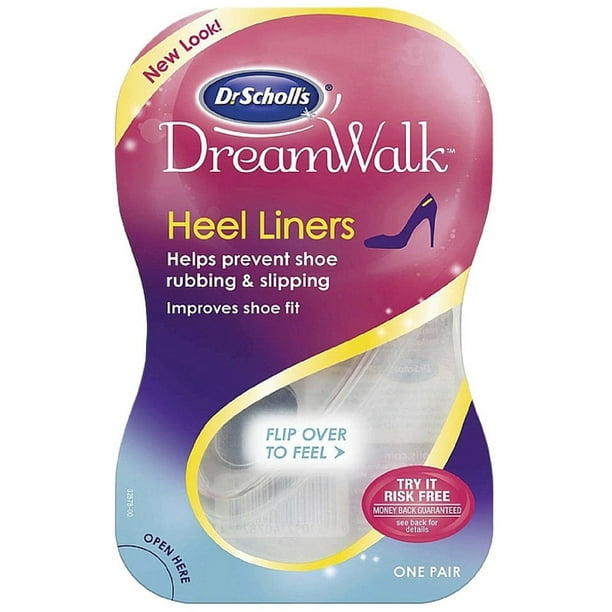 Dr. Scholl's DreamWalk Clear Gel Heel Liner 1 pair
