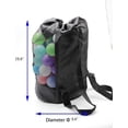 thumbnail image 3 of Bolsa grande de malla para juguetes de playa, correa de hombro ajustable, cordón ajustable, bolsa para juguetes de playa para niños., 3 of 5