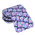 thumbnail image 4 of Easygdp pinkk flower crystal Skull para Estuche de Lápices con Tapa Flip, Suministros de Oficina y Universidad para Adolescentes y Adultos, 4 of 7