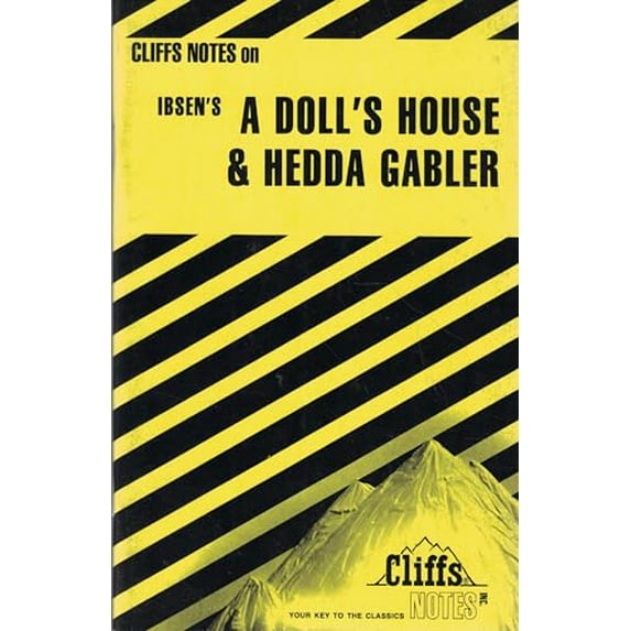 Pre-Owned Cliffsnotes on Ibsen's a Doll's House & Hedda Gabler (Paperback) 0822006146 9780822006145