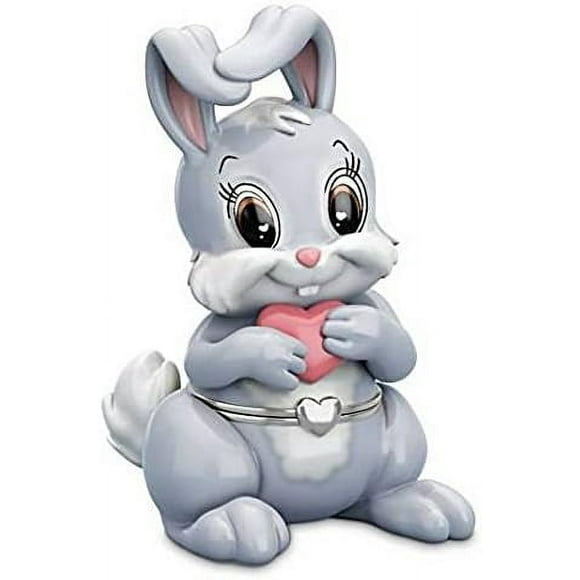 Some-Bunny Loves You Limoges-Style Porcelain Music Box