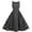 Black, variant on XFLWAM Women Polka Dot 1950s Cocktail Party Swing Dress 50s 60s Vintage Doll Collar Dresses Retro Audrey Hepburn Rockabilly Prom Dress Black S