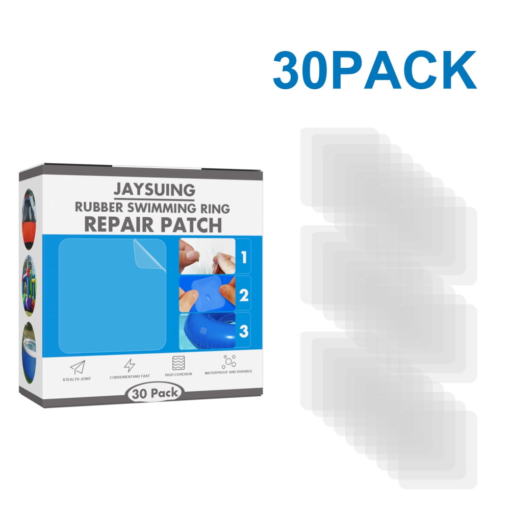 Pool Patch Repair Kit SelfAdhesive Vinyl Repair Patch 30 Pieces Repair