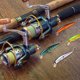 thumbnail image 5 of Kit de señuelos de pesca, cebo duro de agua dulce y salada, Crankbait poco profundo, 5 of 8