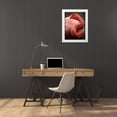 thumbnail image 3 of Van Swearingen, Debra 15x18 White Modern Wood Framed Museum Art Print Titled - Caribbean Flamingo I, 3 of 4