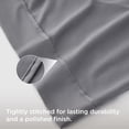 thumbnail image 4 of shiyou-Body Pillow Case Cover - Grey Polyester Microfiber Long Pillow Cases, Ultra Soft and Cozy Body Pillowcase with Envelope Closure, 1 Pack, 20x54 Inches, 4 of 4