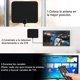 thumbnail image 3 of Antena de TV Digital HDTV con Amplificador de Señal Inteligente para Canales 1080P 4K DTMB ATSC DVB-, 3 of 7