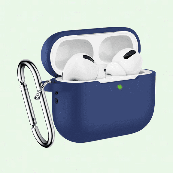 Protective Silicone Skin Cover for AirPods Pro 2 Case 2022 - Blue