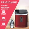 thumbnail image 2 of Máquina para hacer hielo Frigidaire, autolimpiante, 12 kg, color rojo, 2 of 8